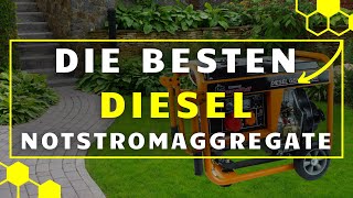 Diesel Notstromaggregat TEST 2024  Die 3 besten Stromerzeuger im großen VERGLEICH [upl. by Annahsat]