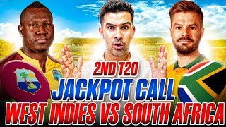 SOUTH AFRICA VS WEST INDIES 2ND T20 PREDICTIONS 2024 [upl. by Neyu796]