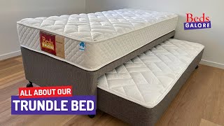 The Ultimate Guide to Trundle Beds SpaceSaving Style and Comfort  Beds Galore [upl. by Akirahs561]