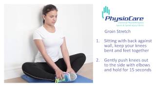 PhysioCare  Groin Stretch [upl. by Sergius]