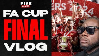 Erik Ten Hag amp Man Utd Masterclass Performance Against Man City LIVE At Wembley  Best Vlog EVER [upl. by Blinni21]