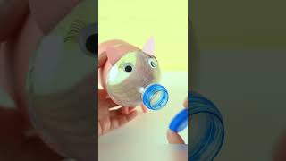 Piggy bank made from plastic bottle DIY [upl. by Fitting]