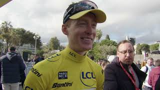 Matteo Jorgenson  Interview at the finish  Stage 8  ParisNice 2024 [upl. by Stanfill60]