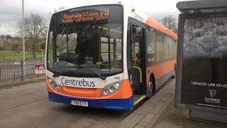 Full Route  Centrebus Service X31  Hemel Hempstead  Luton [upl. by Cordy]