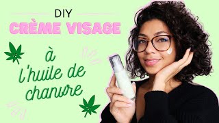 DIY CREME VISAGE AU CHANVRE  pourquoi tu dois absolument connaître cette huile  🤔 CBD [upl. by Alane561]