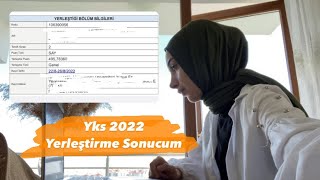 Yks 2022 Yerleştirme Sonucum  yks2022 ykstercihsonucum [upl. by Tench]