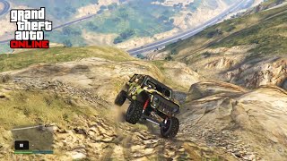 LA MEJOR TODOTERRENO EN GTA 5 ONLINE CANIS TERMINUS JEEP [upl. by Ahcsrop]