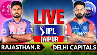 IPL 2024 Live RR vs DC Live Match  IPL Live Score amp Commentary  Rajasthan vs Delhi Live Inning 2 [upl. by Marcy566]