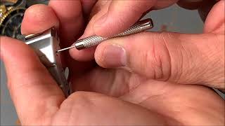 Longines HydroConquest MicroAdjust steel bracelet adjustment watch  how to adjust [upl. by Itra428]