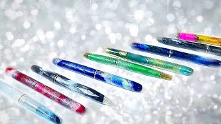 How to Make and Assemble Epoxy Resin Fountain Pens  Detailed Instructions in Description [upl. by Lundin]