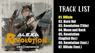 FULL ALBUM AleXa 알렉사 2nd Mini Album  Revolution  Decoherence [upl. by Nanreik]