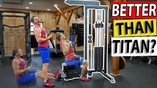 Best Lat Pulldown Machine Bells of Steel Lat Tower Low Row Review [upl. by Schild155]