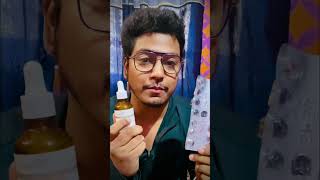 Liquid Vs Oral minoxidil  Man matters beard solution MinoxidilBeard gummies Derma roller Review [upl. by Santana]