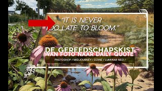 De Gereedschapskist  Van Foto naar Daily Quote [upl. by Jackson]