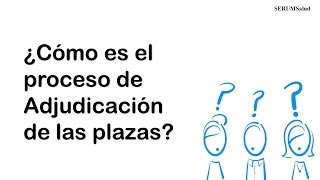 Proceso de Adjudicación de plazas [upl. by Eytak]