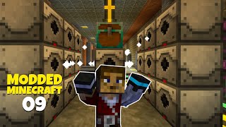 Laser Mining  Modded Minecraft 1201 9 [upl. by Anifur502]