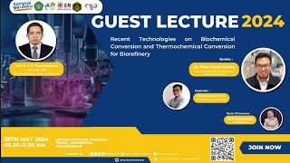 LIVE RECENT TECHNOLOGIES ON BIOCHEMICAL CONVERSION amp THERMOCHEMICAL CONVERSION FOR BIOREFINERY [upl. by Hausmann]