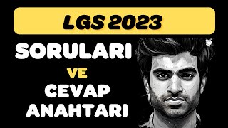 LGS 2023 SORULARI VE CEVAPLARI  İNGİLİZCE [upl. by Yablon]