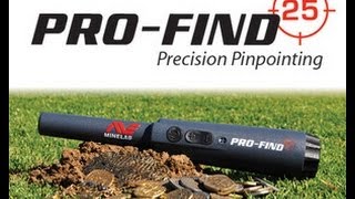 Minelab Pro Find 25 vs Garret Pro Pointer FIELD TEST  Review [upl. by Enialehs]