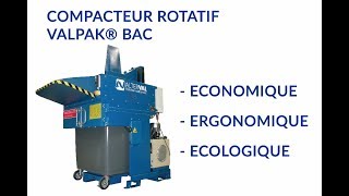 Compacteur VALPAK BAC  ALTERVAL [upl. by Theodore209]