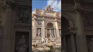 Fontana di Trevi Italia Roma  fotos de la fontana di trevi en Roma  la fuente más famosa de Roma [upl. by Kovacs507]