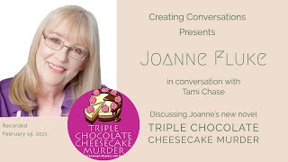 TRIPLE CHOCOLATE CHEESECAKE MURDER with Joanne Fluke [upl. by Nahtanaoj]