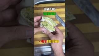 Desayuno con 40g de PROTEÍNA😱🔥 [upl. by Grimes]