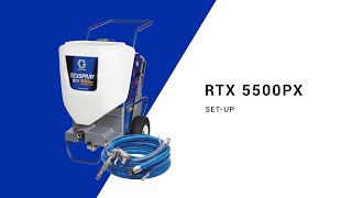 TexSpray RTX 5500PX Tutorial how to setup your sprayer [upl. by Dwight]