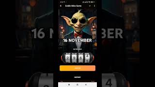 16 November Goblin Mine Game Code  Goblin Mine Game VIP Code  Goblin Mine Game Daily Code [upl. by Anal287]