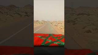 📌 بئر كندوز ، طريق معبر الكركرات ، الصحراء المغربية 🇲🇦📌 Bir Gandouz Road to El Guergarat Morocco [upl. by Naujet]