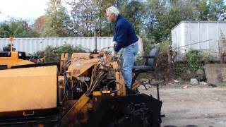 Leeboy 8500 High Deck asphalt paver for sale 8 to 15 ft Screed [upl. by Carol-Jean887]