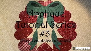 Appliqué Basics Tutorial Series – Episode 3 handstitching [upl. by Rengaw539]