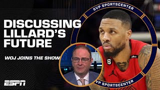 Woj The Blazers dont want to trade Damian Lillard  SC with SVP [upl. by Aynotel]