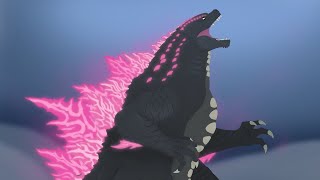 Godzillas evolution  Godzilla x Kong  The New Empire animation  DinoMania [upl. by Byrdie]