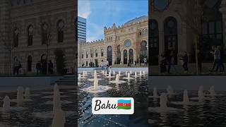 Baku Azerbaijan🇦🇿 Baku 28 May Train Stationbakuazerbaijanshortshortstrendtravelvisitbaku [upl. by Gustaf]