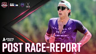 Athletic Brewing PostRace Highlights  IMLakePlacid [upl. by Eikciv639]