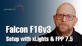 Setting up a Falcon F16 Controller with xLights and FPP 75 [upl. by Esela]