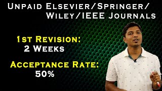 Unpaid ElsevierSpringerWileyIEEE Journals II High Acceptance Rate II Journal Finder [upl. by Dloreh96]