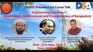 Engineering Career in Government Multinational and Private Sectors of Bangladesh [upl. by Richela]