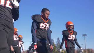 MRFL 2024 Pee Wee Finals Saint Laurent Spartans vs Saint Lazare Stallions [upl. by Clyte]