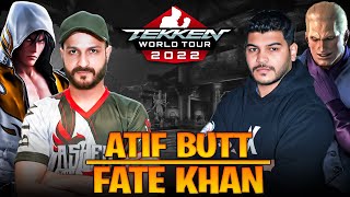 Fate Khan Geese vs Atif Butt Jin Kazama Regional Finals Pakistan  Tekken World Tour [upl. by Ilrak]