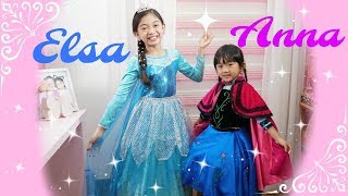 Ice Cream  Elsa amp Anna toddlers  Barbie and Ken dolls  play doh [upl. by Atla391]