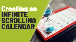 Creating an Android INFINITE Scrolling HORIZONTAL Calendar in Kotlin [upl. by Robers366]