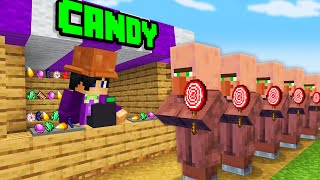 Minecraft but I Open a Candy Store [upl. by Lynett]