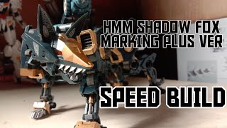 KOTOBUKIYA HMM SHADOW FOX MARKING PLUS SPEED BUILD GunplaTAPTI [upl. by Lurline339]