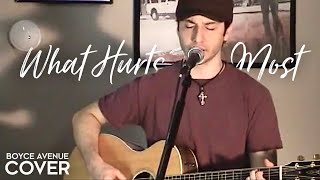 What Hurts The Most  Rascal Flatts  Cascada Boyce Avenue acoustic cover on Spotify amp Apple [upl. by Lianna]