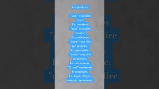 Les préfixes sont nombreux  en voici dautres [upl. by Holder753]