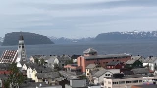 Norwegen Hammerfest Hámmárfeastta gielda 地方当局 ハンメルフェスト Хаммерфест [upl. by Procora307]