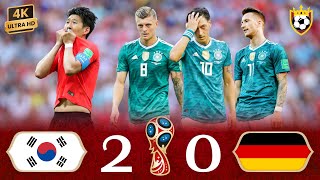 Korea shocks the world and knocks Germany out of the World Cup Group stage🤯● Full Highlights 🎞️  4K [upl. by Mathre]