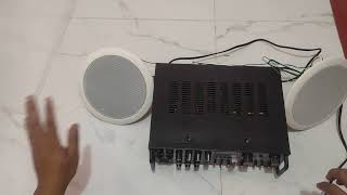 UNBOXING DAN REVIEW MINI AMPLIFIER SUNBUCK AVMP326BT [upl. by Ahsenat4]